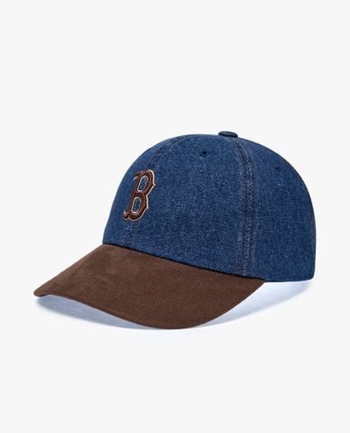  MLB - Nón bóng chày unisex Denim Suede Touch 