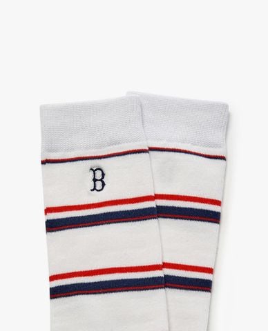  MLB - Vớ cổ cao unisex kẻ sọc Color Striptease 