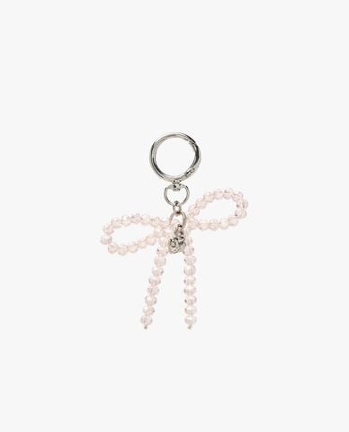  MLB - Móc khóa túi xách nữ Beads Ribbon 