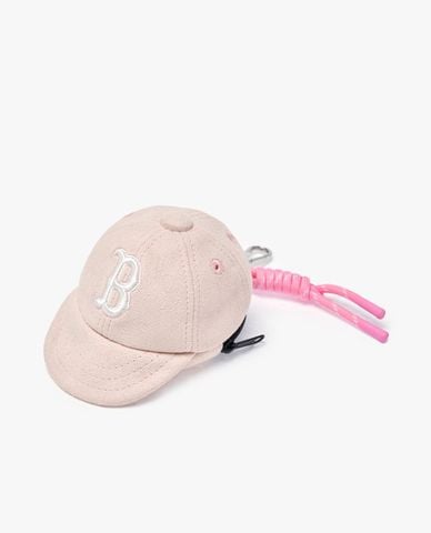  MLB - Móc khóa túi xách Basic Suede Ball Cap 