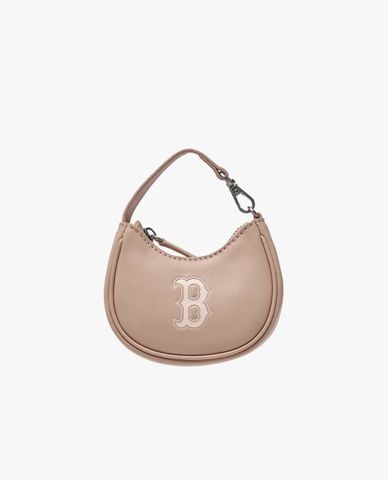  MLB - Móc khoá túi xách Basic Embossed Logo Mini 