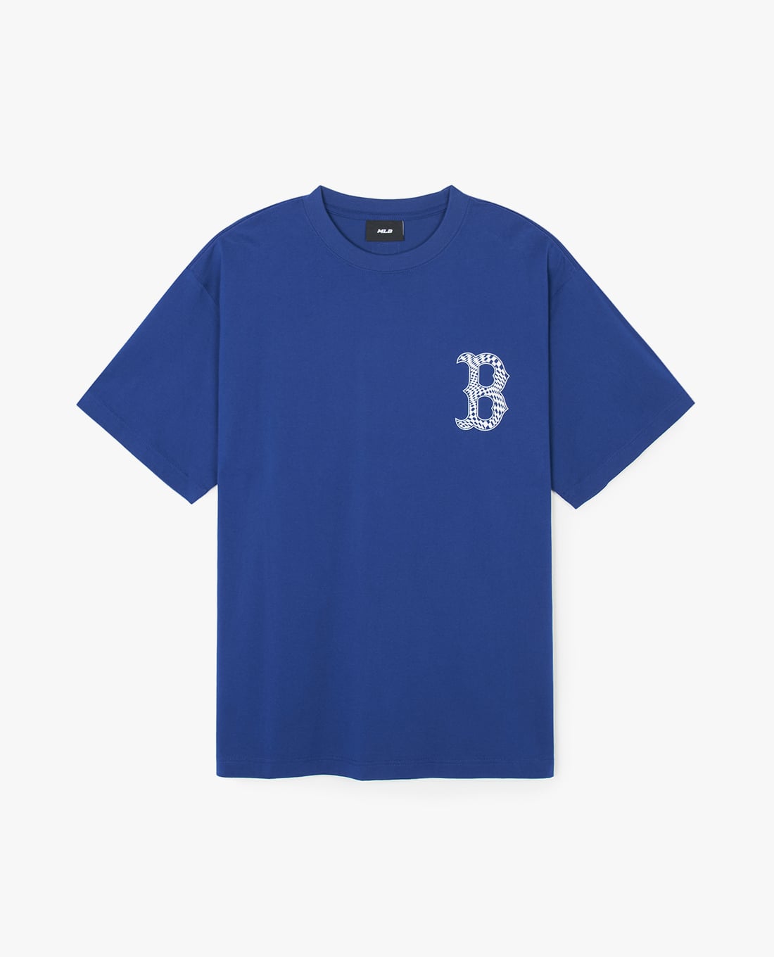 MLB - Áo thun unisex cổ tròn tay ngắn phối logo thời trang