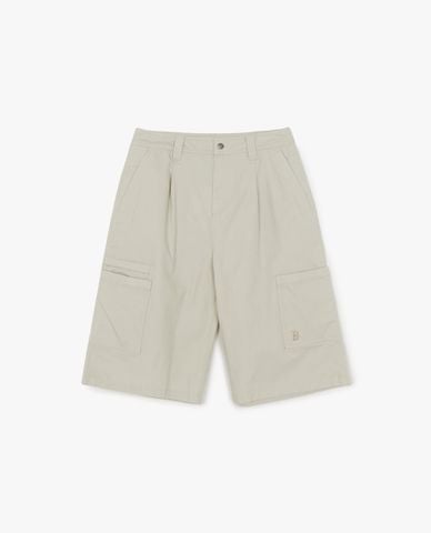  MLB - Quần short unisex ống rộng phối túi hộp 