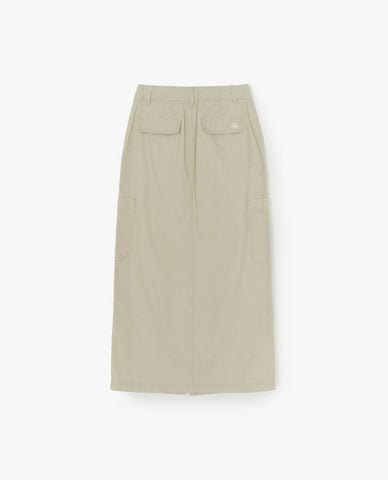  MLB - Chân váy phom suông midi Vintage Varsity 