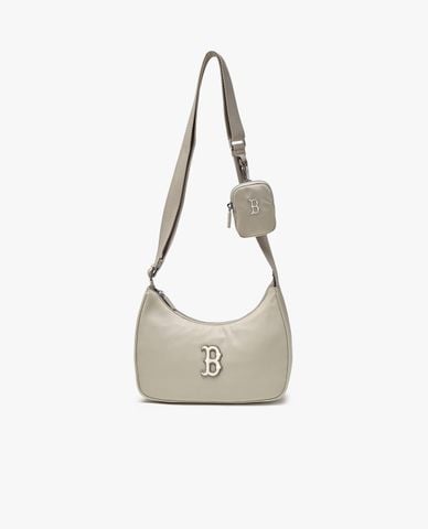  MLB - Túi đeo chéo unisex hình bán nguyệt Basic Sporty 