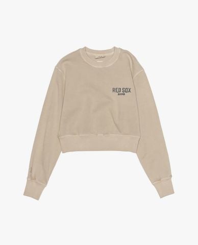  MLB - Áo sweatshirt nữ cổ tròn tay dài Small Logo 