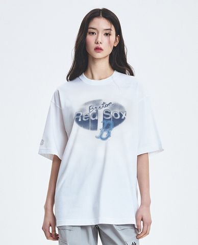  MLB - Áo thun unisex cổ tròn tay ngắn Lifestyle Graphics 