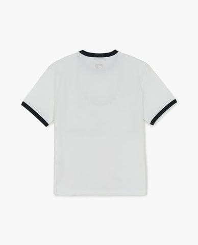  MLB - Áo thun unisex cổ tròn tay ngắn Letter Graphic 