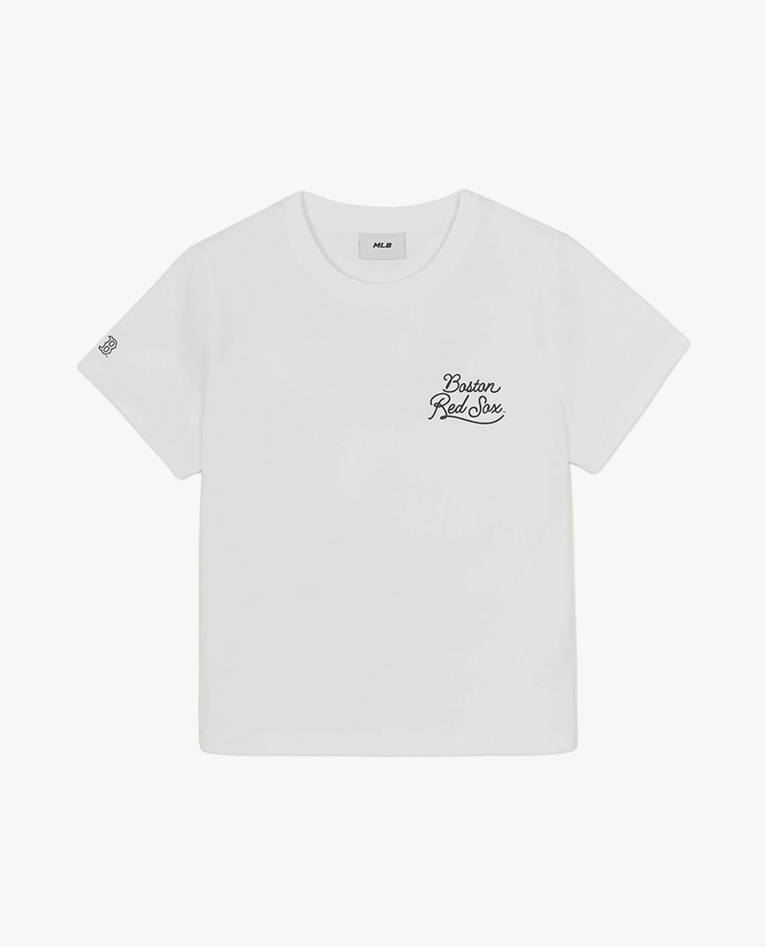 MLB - Áo thun nữ cổ tròn tay ngắn Basic Small Logo