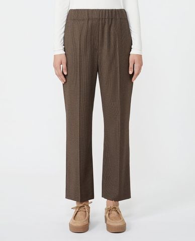  WEEKEND MAX MARA - Quần nữ ống đứng lưng thun Hateley 