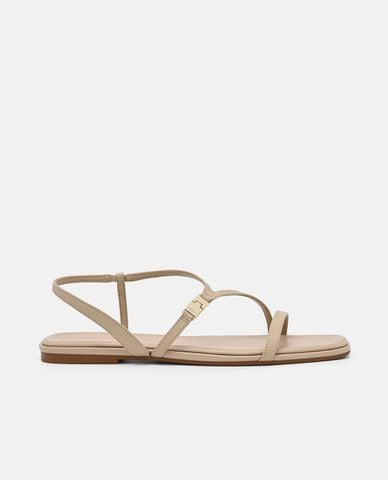  PEDRO - Giày sandals nữ đế bệt mũi vuông Jatte 
