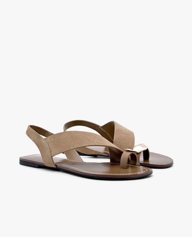  PEDRO - Giày sandals nữ đế bệt Alexis Leather 