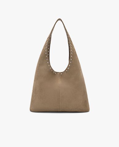  PEDRO - Túi đeo vai nữ hình thang Issa Studded 