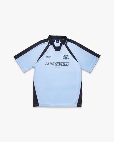  FILA - Áo polo unisex cổ bẻ tay ngắn Sports x Balletcore 