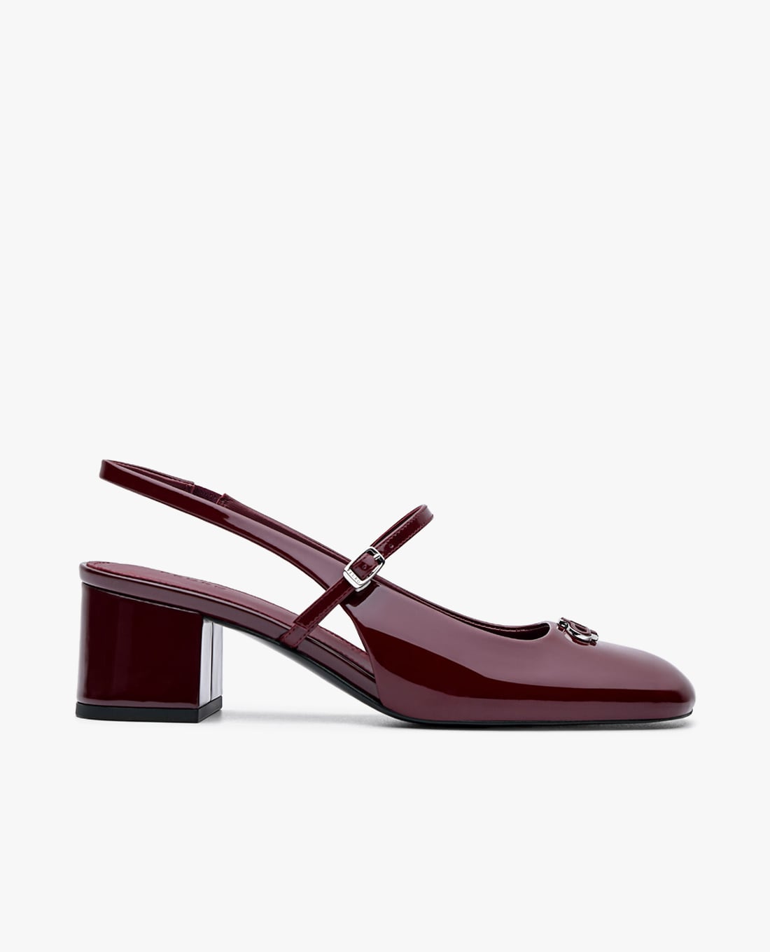 PEDRO - Giày sandals cao gót nữ Studio Patent Leather