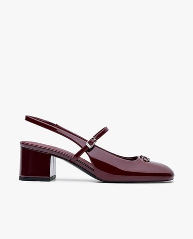  PEDRO - Giày sandals cao gót nữ Studio Patent Leather 
