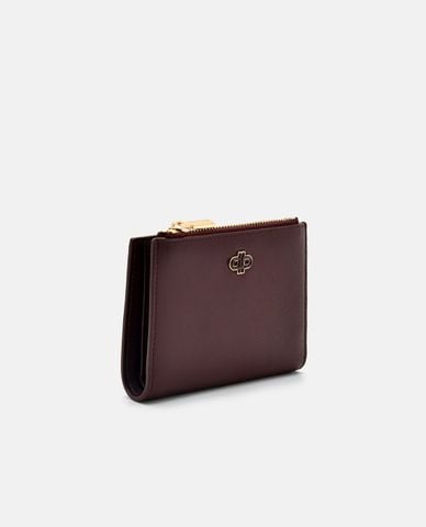  PEDRO - Ví nữ dáng ngắn gập đôi Icon Leather 