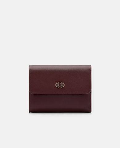 PEDRO - Ví nữ dáng ngắn nắp gập Icon Leather 