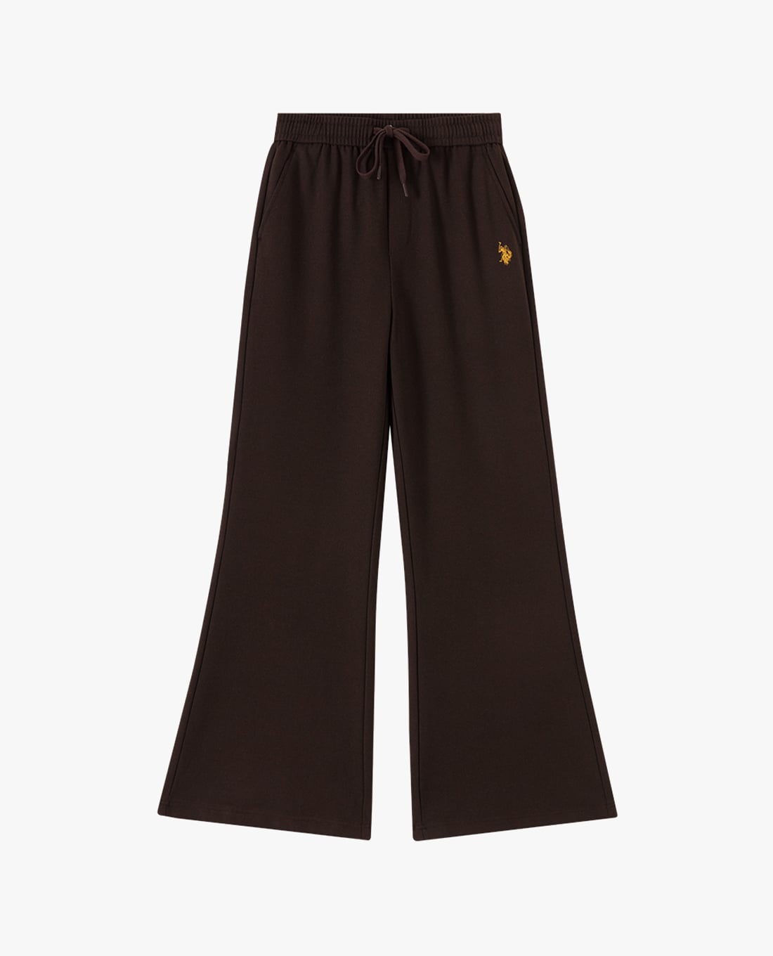 USPA - Quần dài nữ ống rộng lưng thun dây rút
