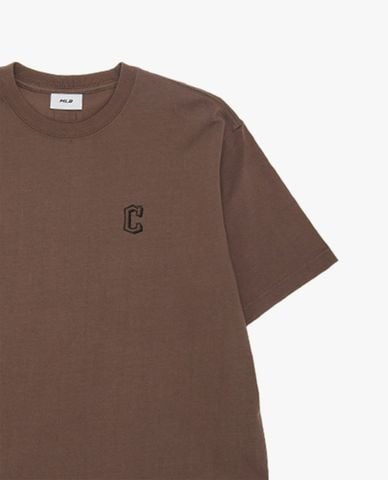  MLB - Áo thun unisex cổ tròn tay ngắn Varsity 