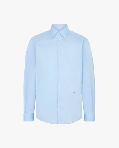  DSQUARED2 - Áo sơ mi nam cổ bẻ tay dài Relax 