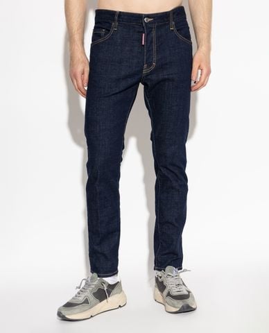  DSQUARED2 - Quần jeans nam phom ôm Skater 