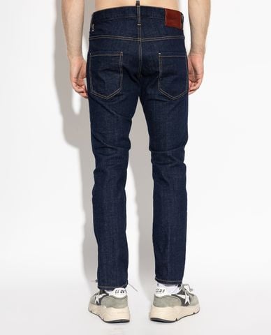  DSQUARED2 - Quần jeans nam phom ôm Skater 