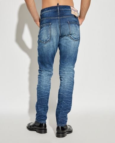  DSQUARED2 - Quần jeans nam phom ôm Cool Guy 