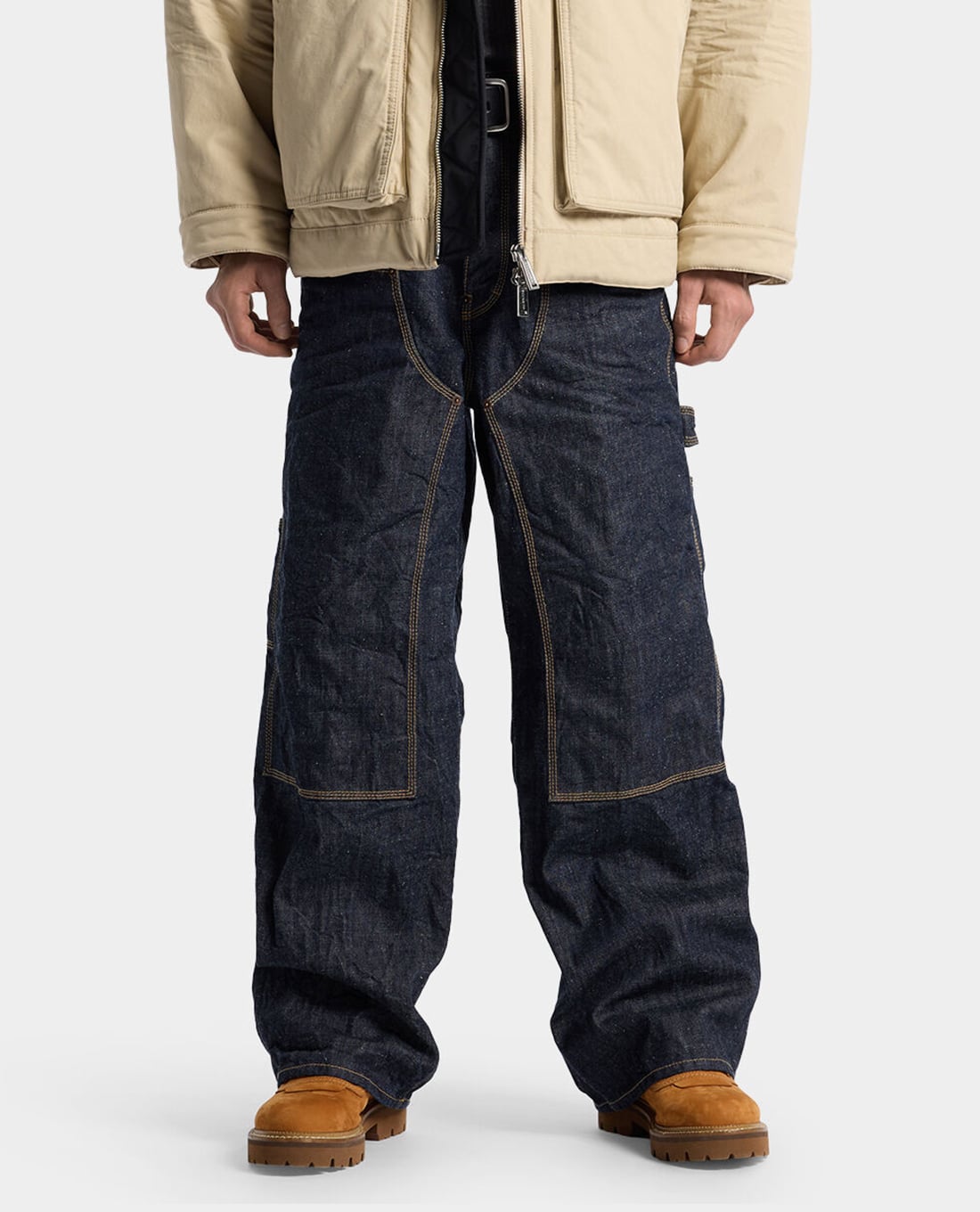 DSQUARED2 - Quần jeans nam ống rộng túi hộp Carpenter