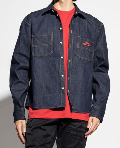  DSQUARED2 - Áo sơ mi denim nam cổ bẻ tay dài Icon 