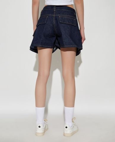  DSQUARED2 - Quần short jeans nữ túi hộp Icon 