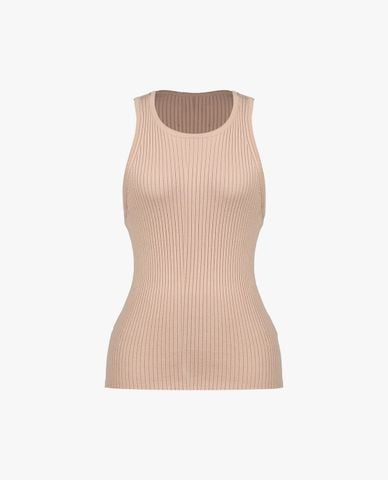  GIGI - Áo sát nách nữ cổ tròn phom ôm nữ tính 