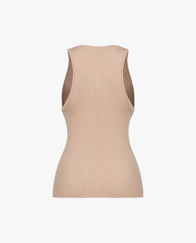  GIGI - Áo sát nách nữ cổ tròn phom ôm nữ tính 