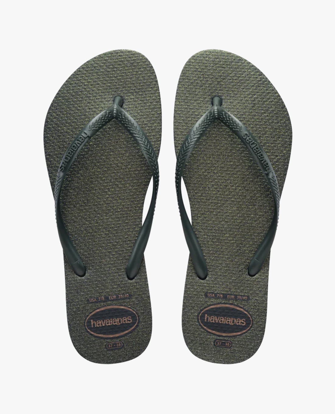 HAVAIANAS - Dép kẹp nữ Chinelo Feminino Slim Gloss