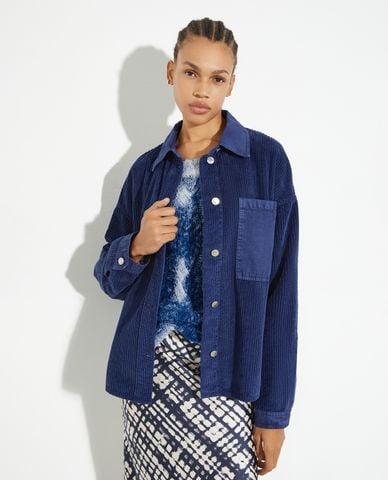  MAX&Co. - Áo khoác sơ mi nữ tay dài túi hộp Estri 