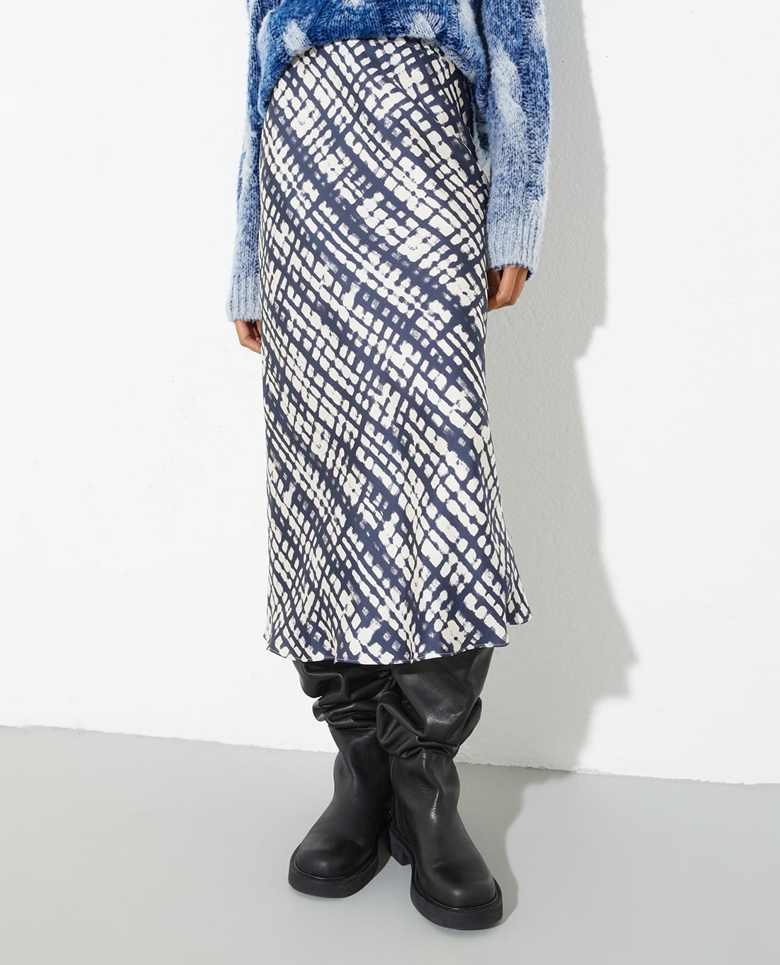 MAX&Co. - Chân váy phom suông midi Elio