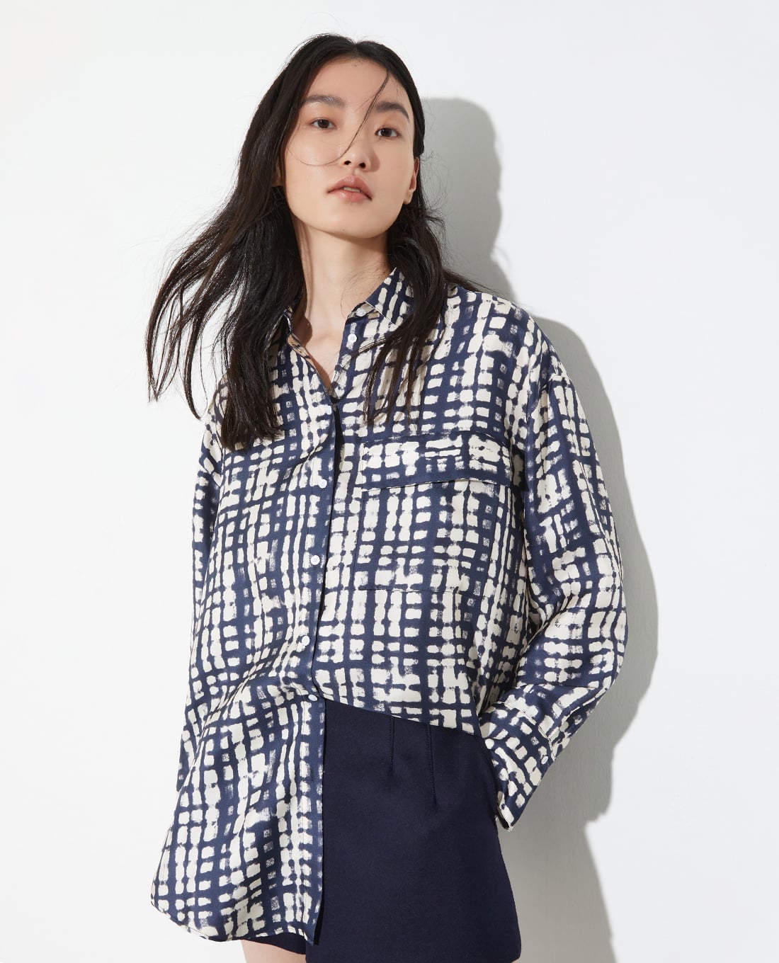 MAX&Co. - Áo sơ mi nữ cổ bẻ tay dài Irina