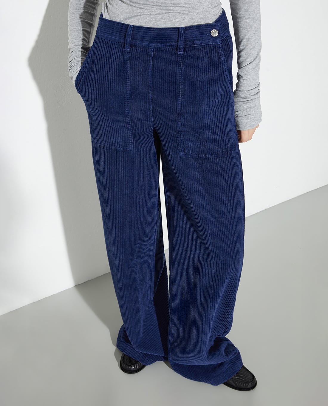 MAX&Co. - Quần nữ ống rộng lưng cao Ginosa