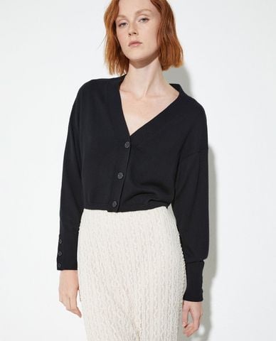  MAX&Co. - Áo khoác cardigan nữ cổ V Sagitta 