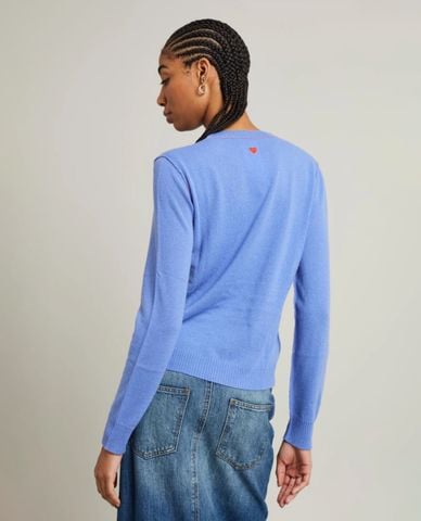  MAX&Co. - Áo dệt kim nữ cổ tròn tay dài Badia 