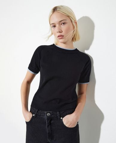  MAX&Co. - Áo thun nữ cổ tròn tay ngắn Liuto 