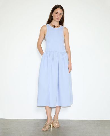  MAX&Co. - Đầm sát nách midi cổ tròn Mcbere 