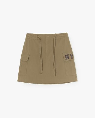  MLB - Chân váy chữ A mini Basic Coopers 