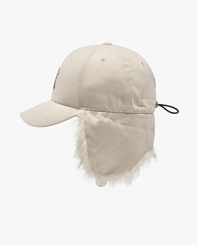  MLB - Nón bóng chày unisex phối lông Vintage 