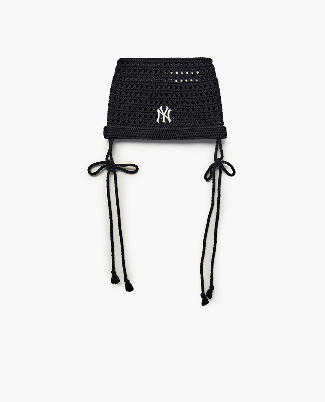 MLB - Nón len unisex tai mèo thắt nơ Summer