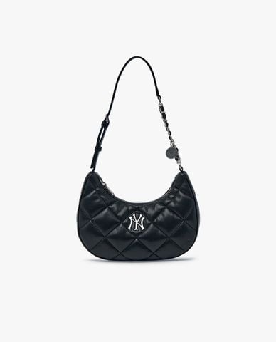  MLB - Túi đeo vai nữ Basic Quilted PU 