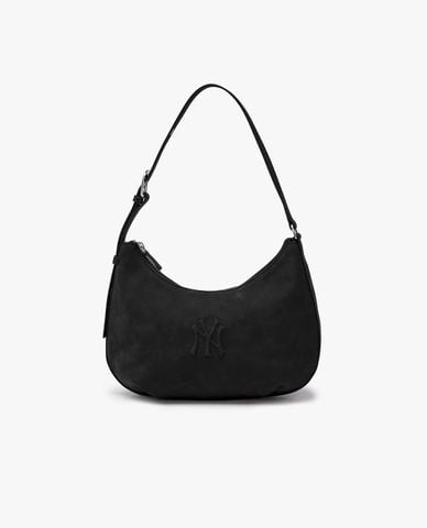  MLB - Túi đeo vai nữ hình bán nguyệt Basic Palette 