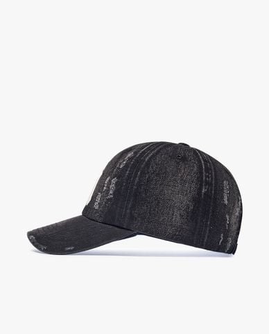  MLB - Nón bóng chày unisex Vintage Damage Denim 