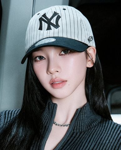  MLB - Nón bóng chày unisex Signature Stripe Unstructured 