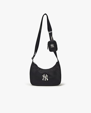  MLB - Túi đeo chéo unisex hình bán nguyệt Basic Sporty 